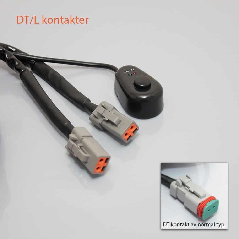 Luxtar Relaiskabelset ON/OFF, 320 W, 2 DT-connectoren - Afbeelding 2