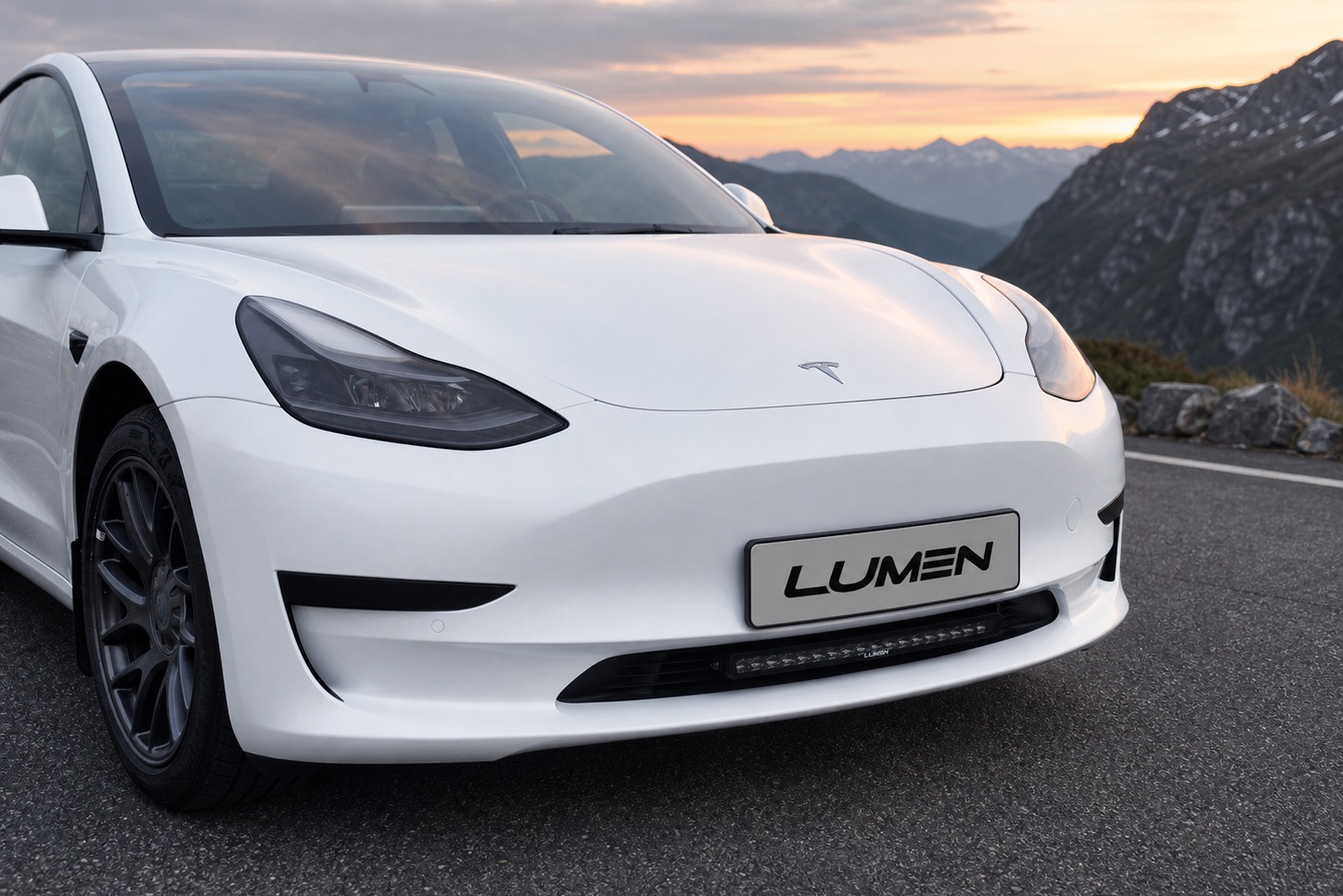 Lumen grillekit Tesla Model 3 2018-2024 - Afbeelding 3