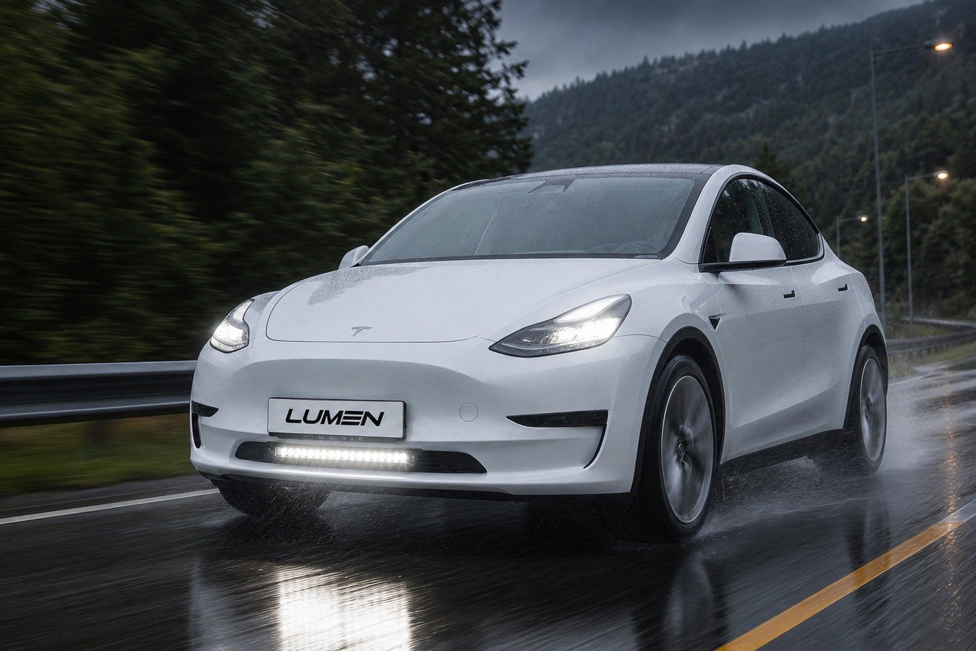Lumen grillekit Tesla Model 3 2018-2024 - Afbeelding 2