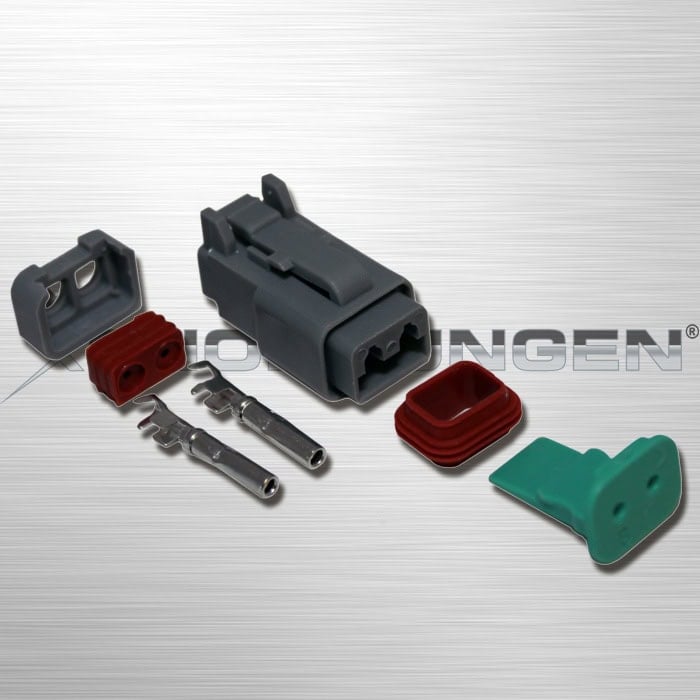 DT Connector 2-pins, Male