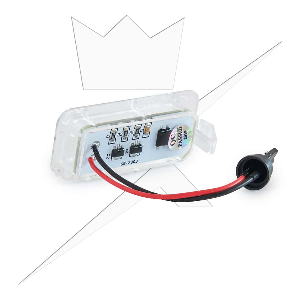 Luxtar LED Kentekenplaatverlichting voor Ford Fiesta, Focus, Mondeo - Afbeelding 2