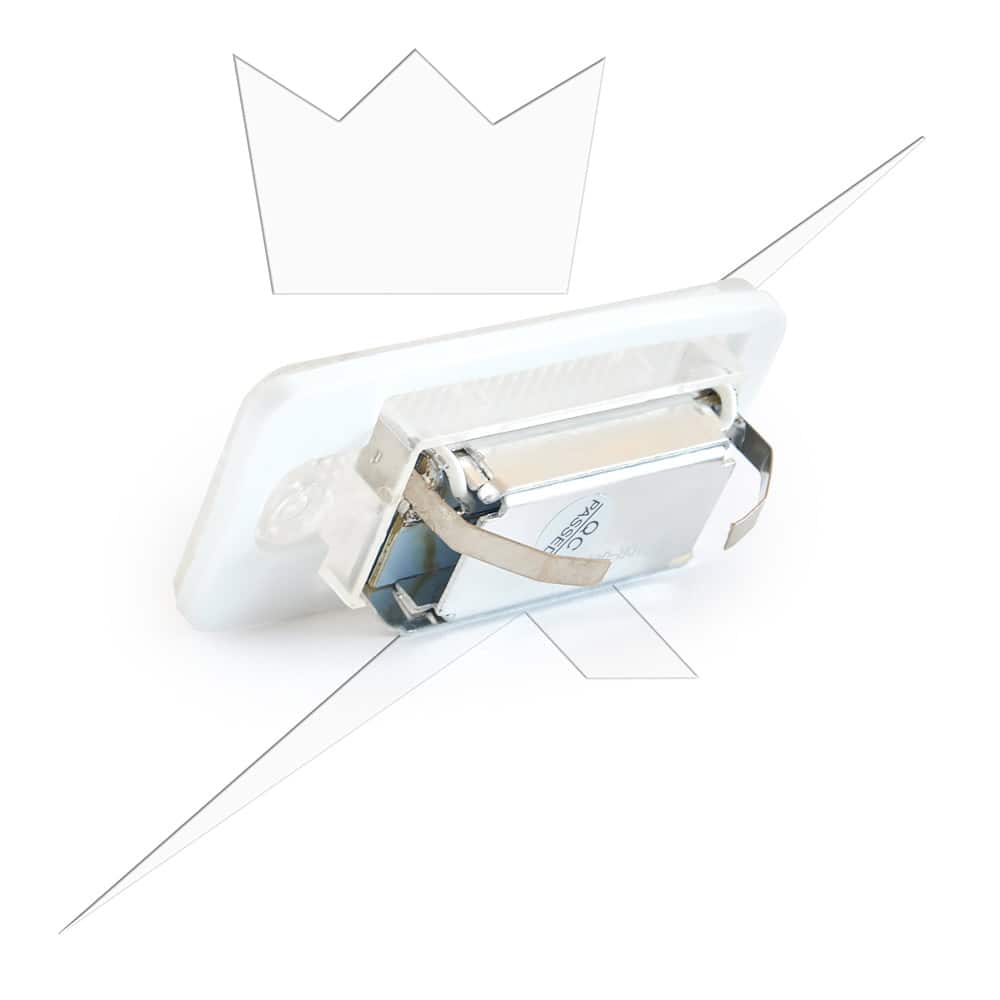 Luxtar LED Kentekenverlichting voor Audi A3, A4, A6, A8 - Afbeelding 2