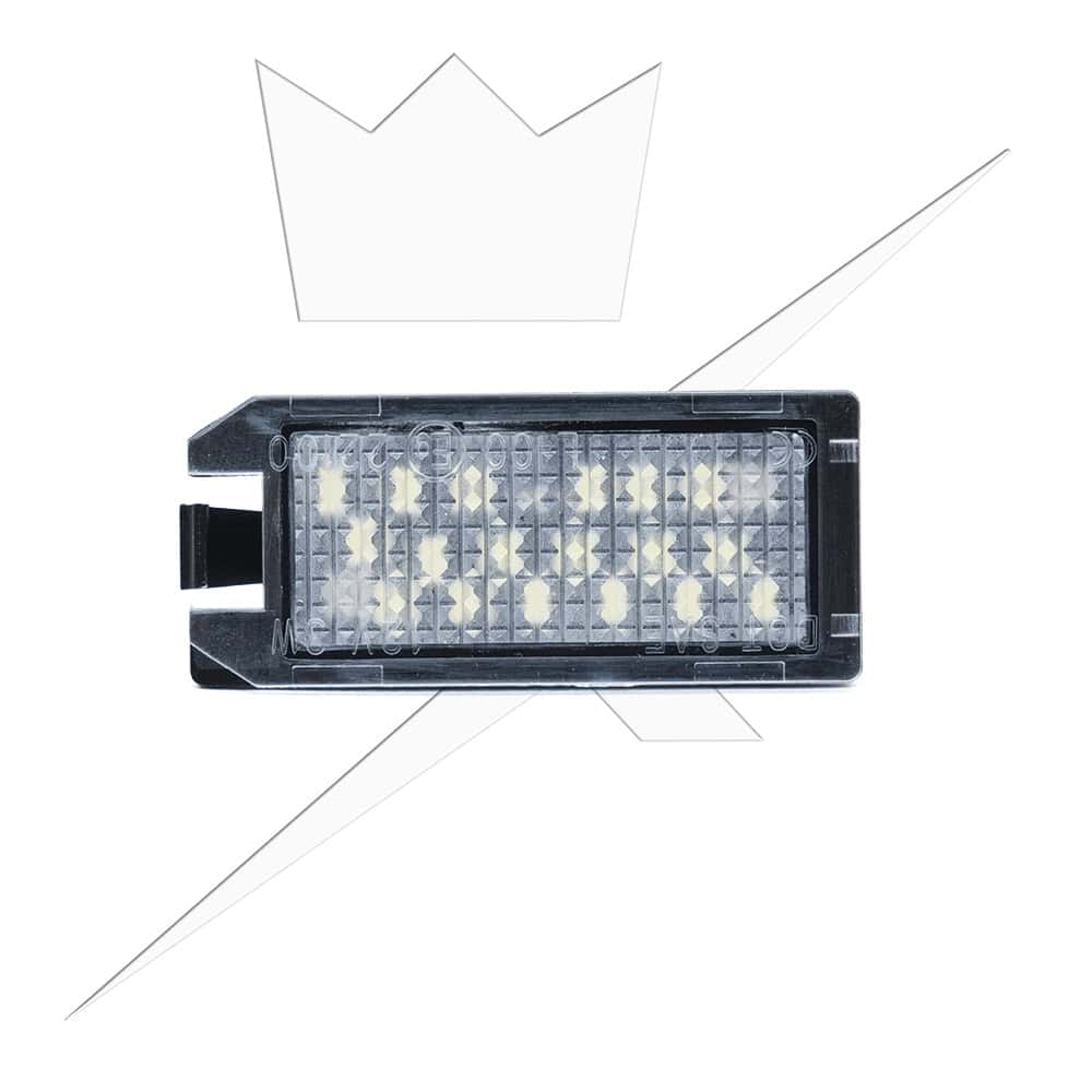 Luxtar LED-kentekenverlichting voor FIAT 500, Renault Clio - Afbeelding 3
