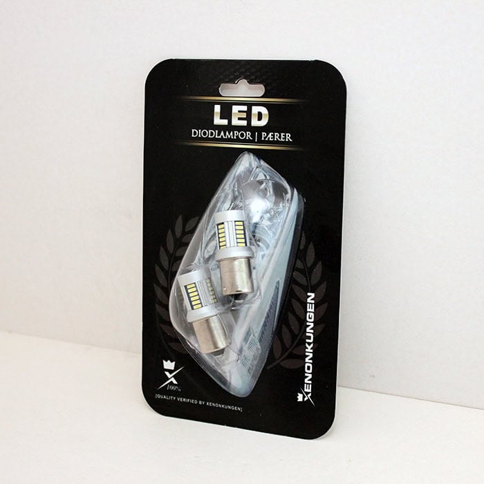 Luxtar BA15S 1156 LED-lamp, 30 SMD, 12-24 V, Rood - Afbeelding 4