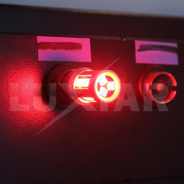 Luxtar BAY15D 1157 LED-lamp, 30 SMD, 12-24 V, Rood - Afbeelding 2