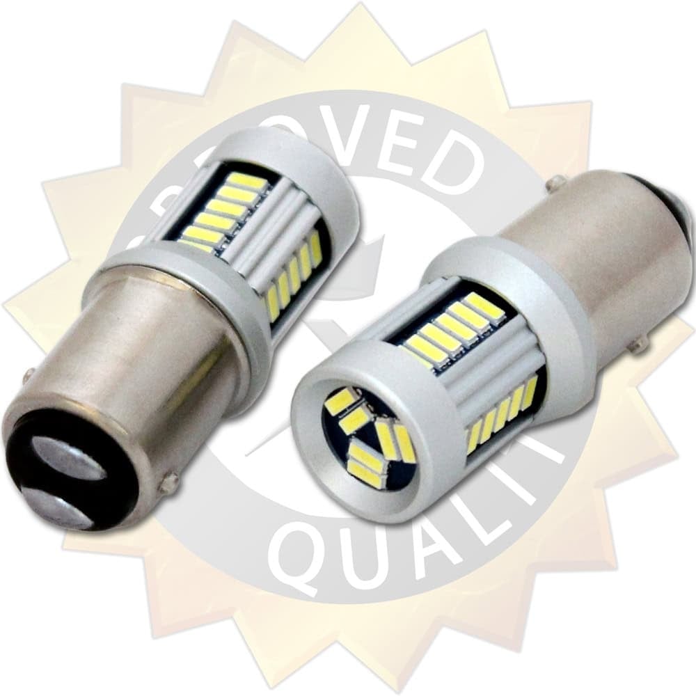 Luxtar BAY15D 1157 LED-lamp, 30 SMD, 12-24 V, Rood - Afbeelding 3