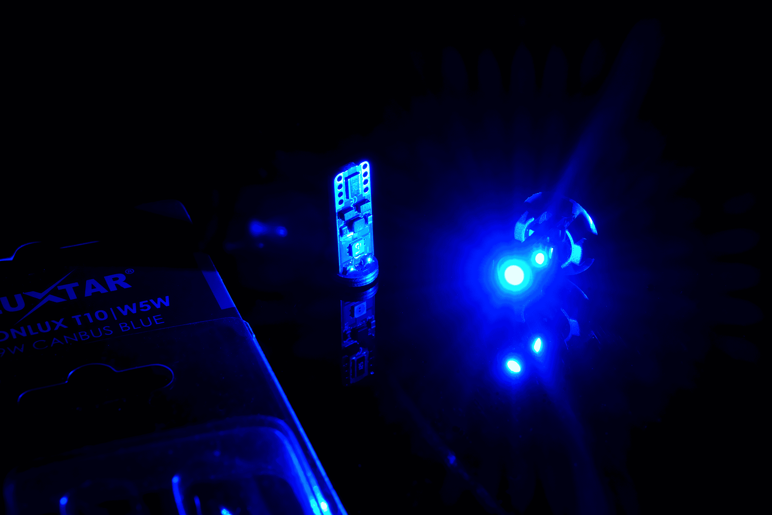 NeonLux T10 W5W Blue - Afbeelding 2