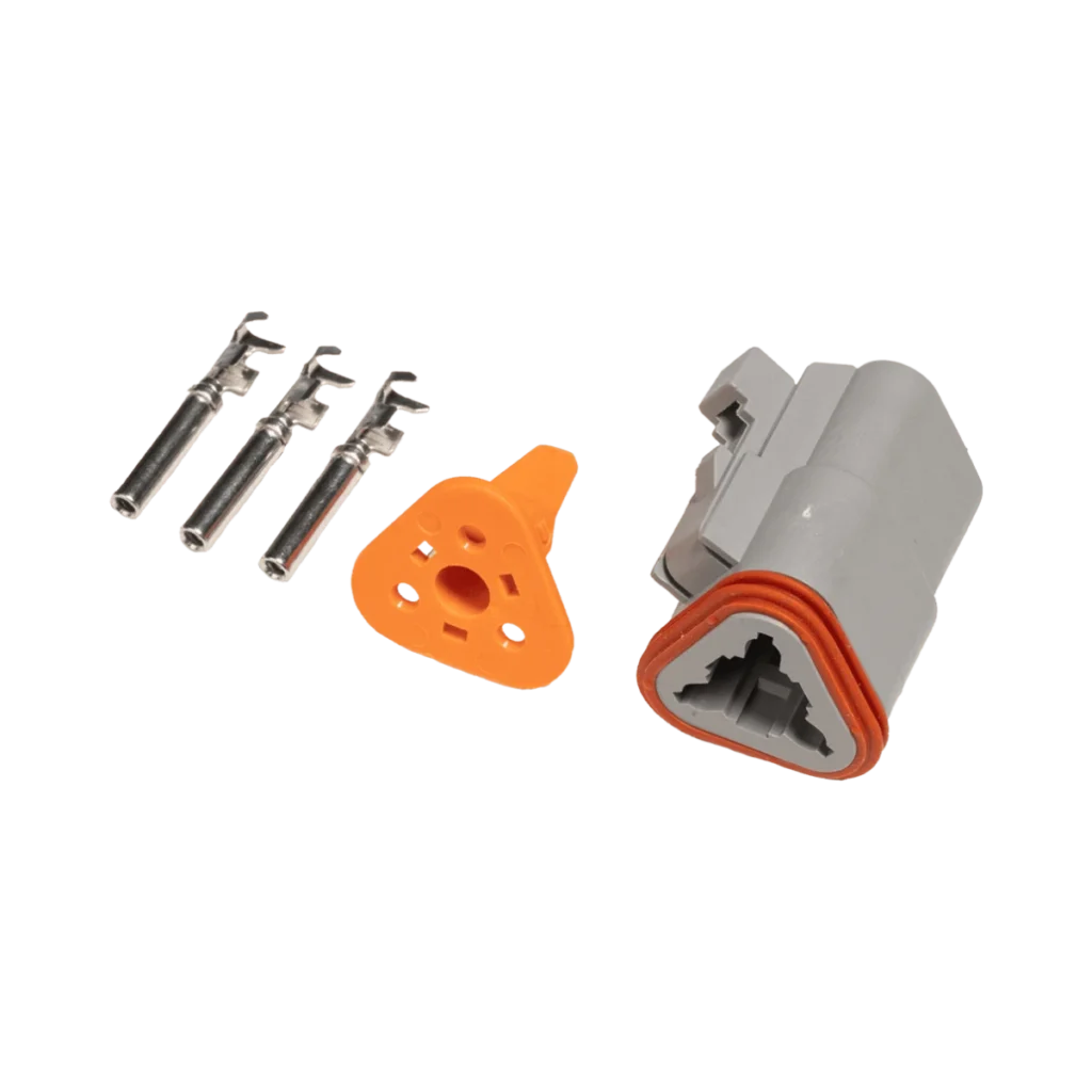 DT-connector 3-pins, Vrouwelijk