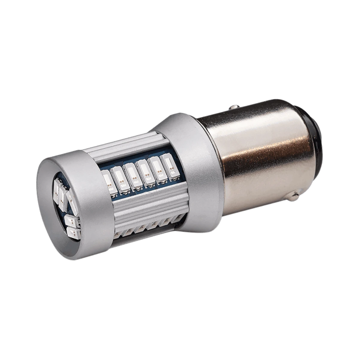 Luxtar BA15S 1156 LED-lamp, 30 SMD, 12-24 V, Rood