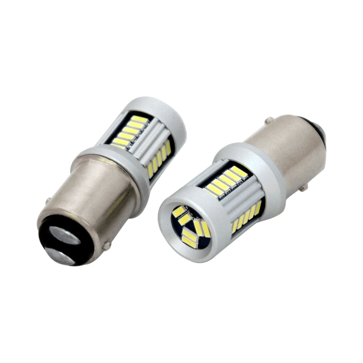 Luxtar BAY15D 1157 LED-lamp, 30 SMD, 12-24 V, Wit