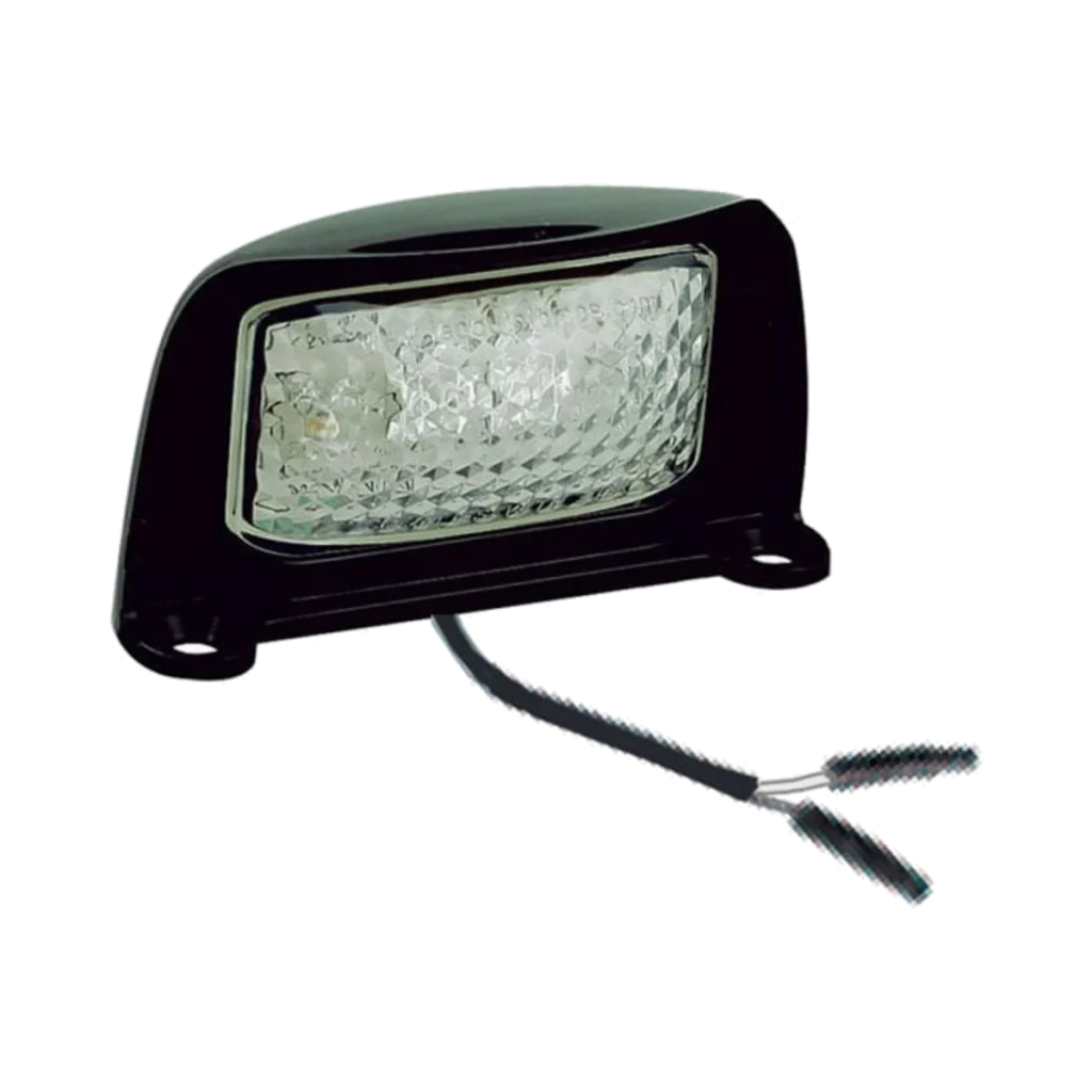 Luxtar LED Kentekenverlichting, Zwart, 2-Pins
