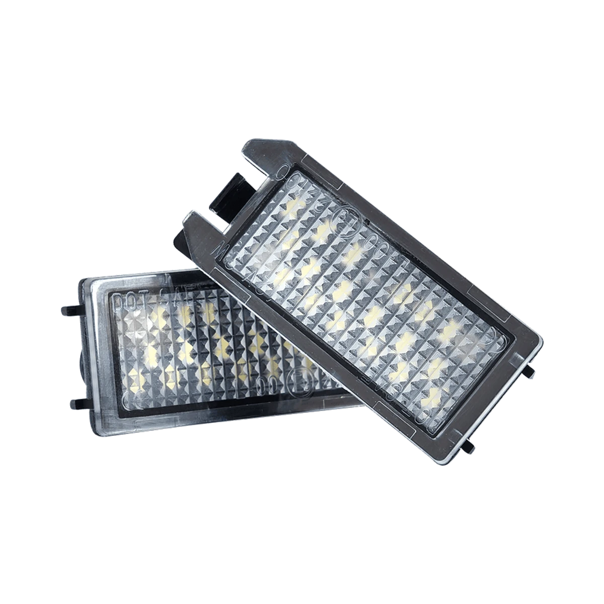 Luxtar LED-kentekenverlichting voor FIAT 500, Renault Clio