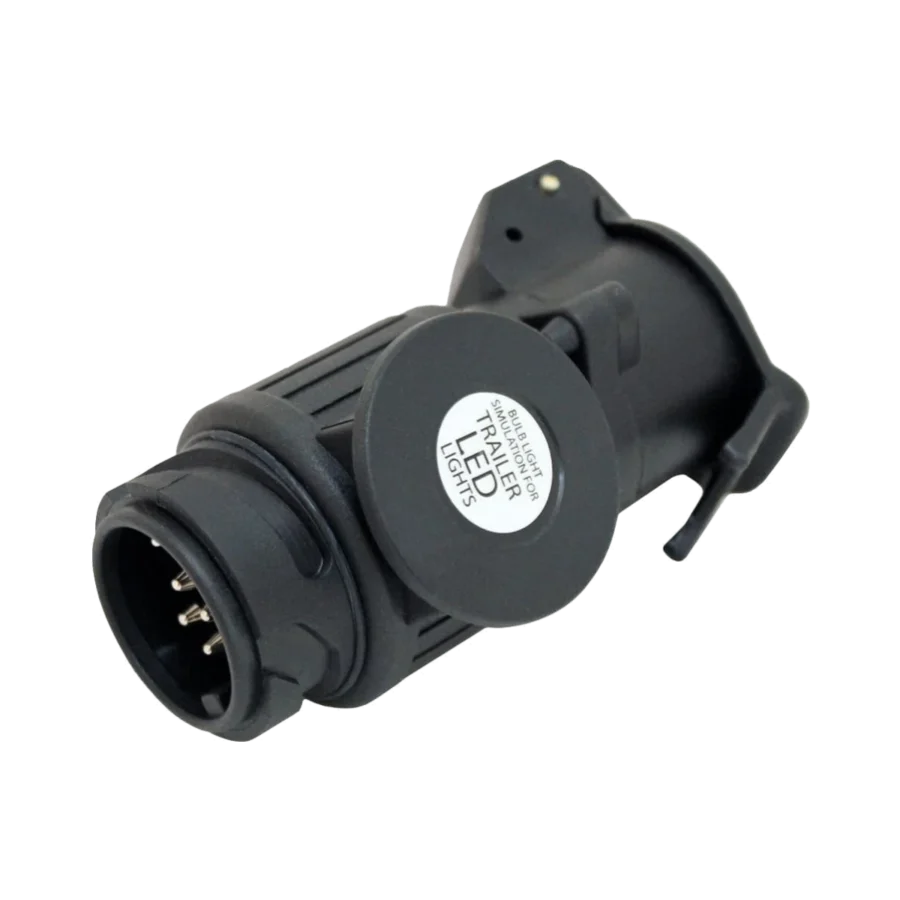 Luxtar Traileradapter 13- naar 7-polig, 12 V LED