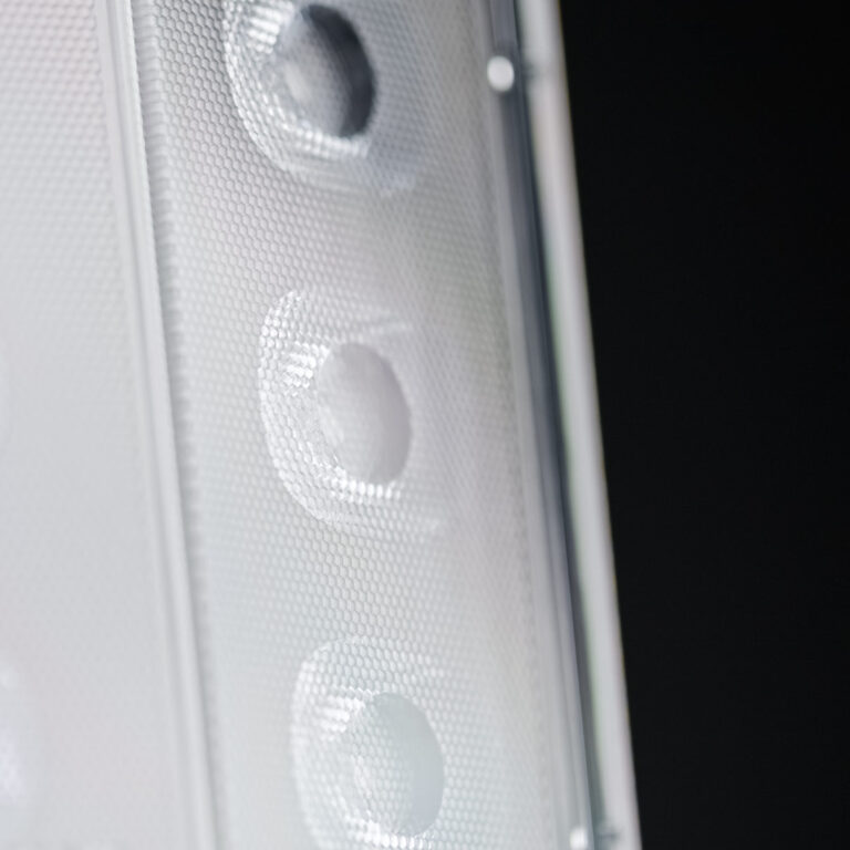 Luxtar work light optics close-up