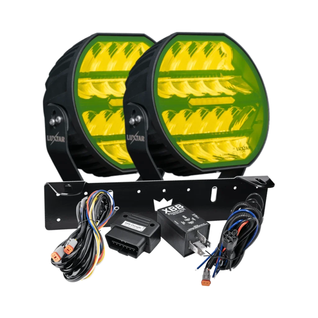 Stellar Black 2-Light Kit, Yellow CAN-bus