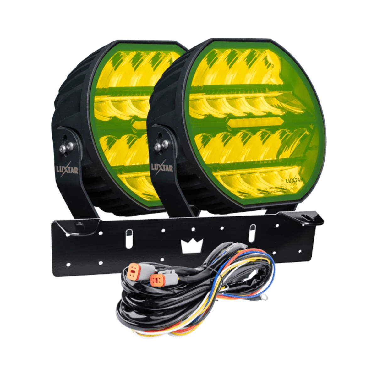 Stellar Black 2-Licht Kit, Geel