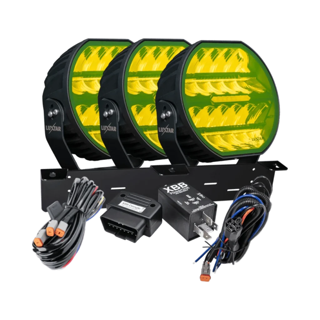 Stellar Black 3-Lichts Kit, Geel CAN-bus