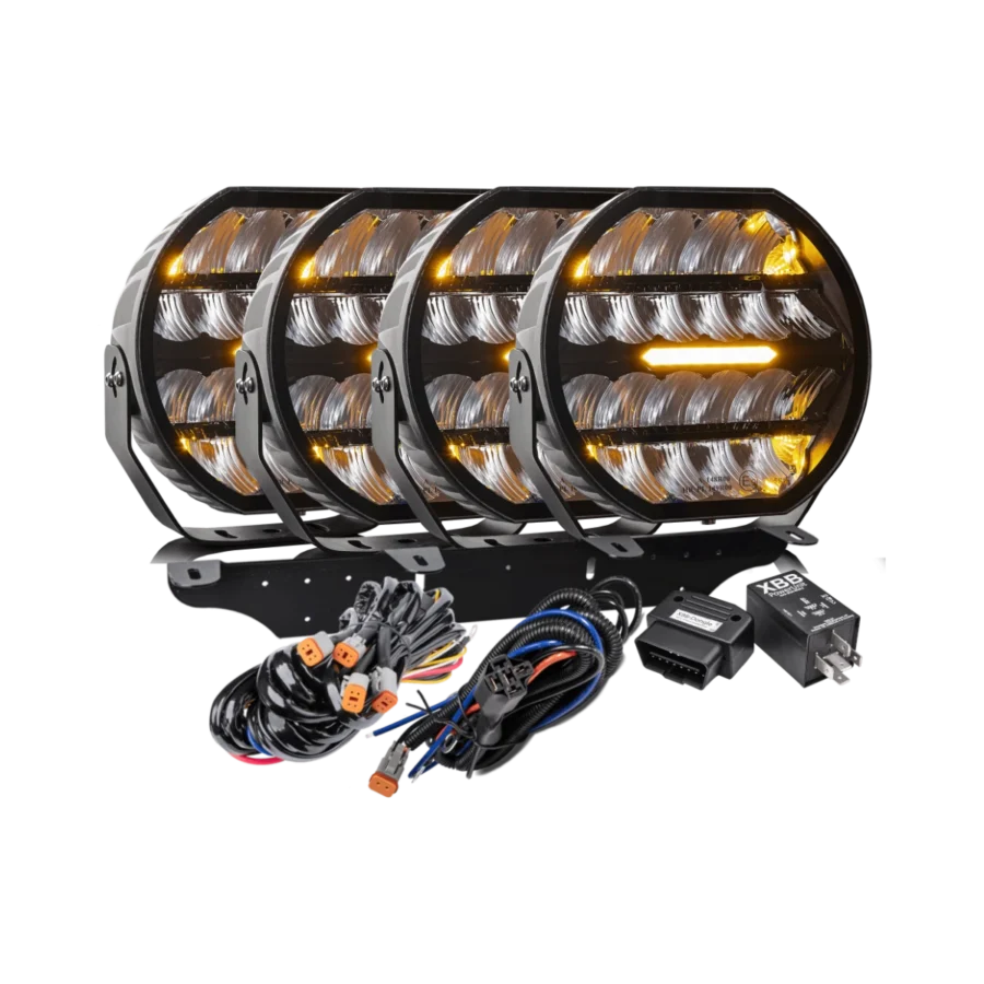 Stellar Black 4-lichts kit CAN bus