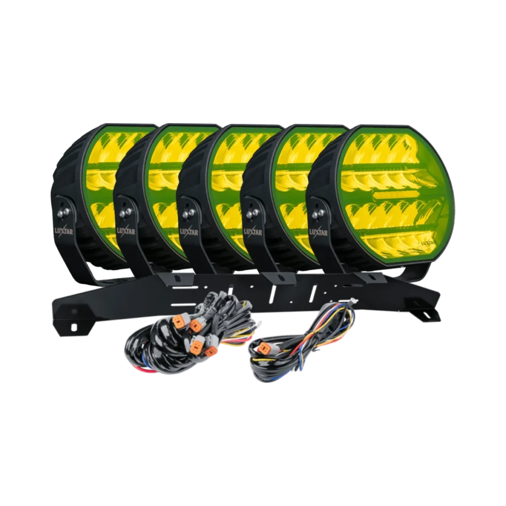 Stellar Black 5-Licht Kit, Geel